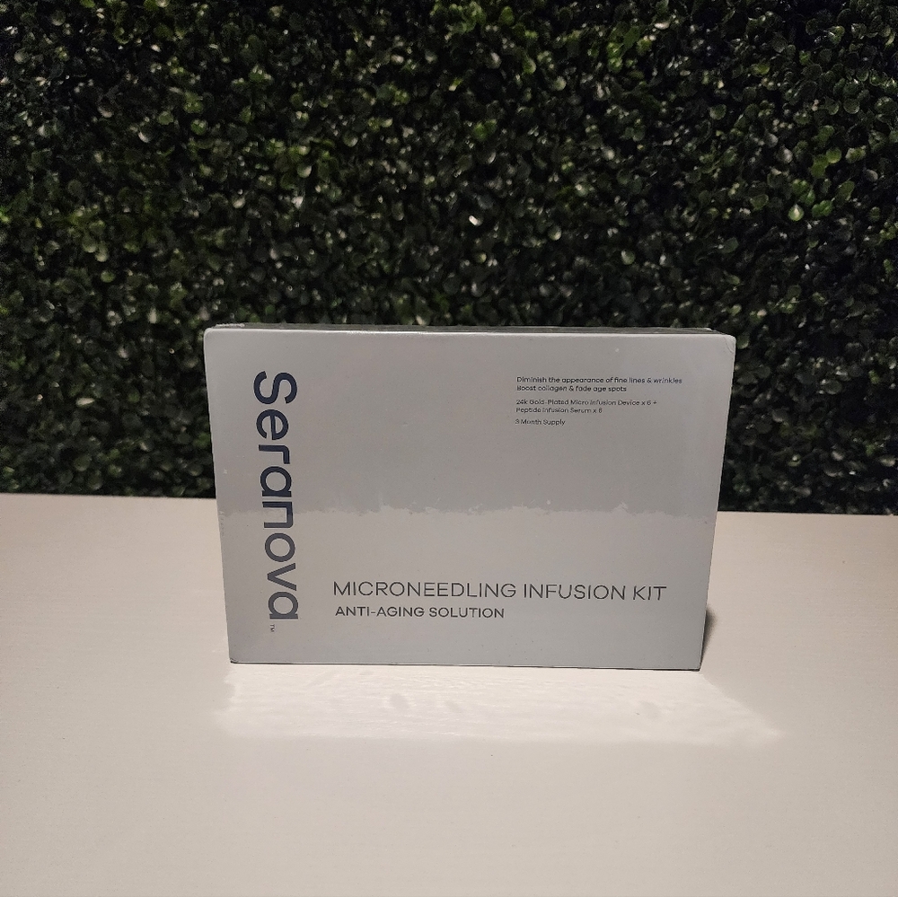 Seranova Microneedling Infusion Serum Kit 3 Month Supply Anti-Aging New Sealed